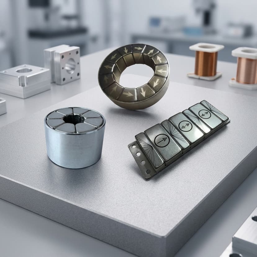 High-speed sleeved Halbach rotor